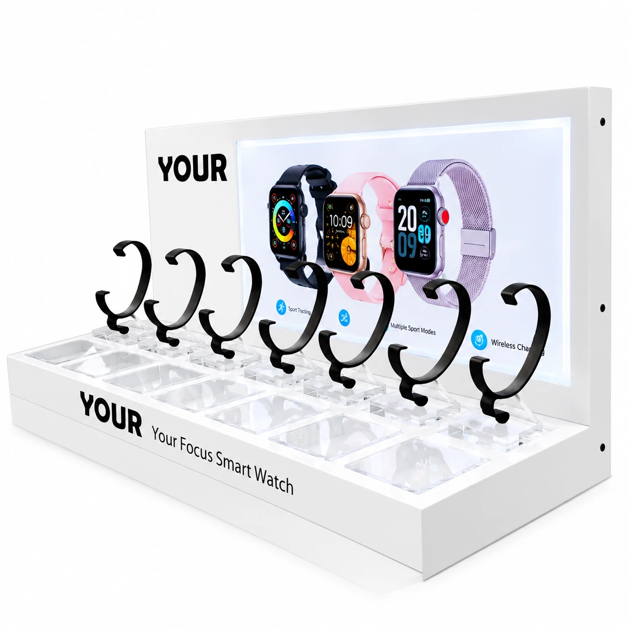 Custom Acrylic Smart Watch Display Stand
