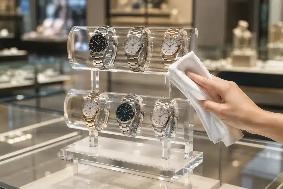 Clean An Acrylic Watch Stand Properly