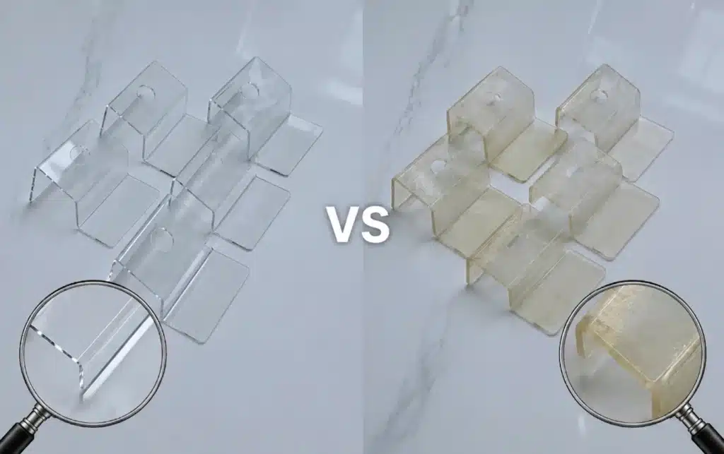 Clear Acrylic Box With Lid Multi Compartment