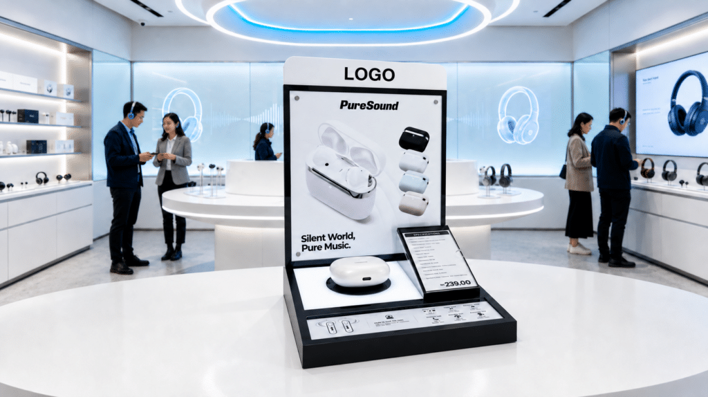 3C Digital Product Display Racks