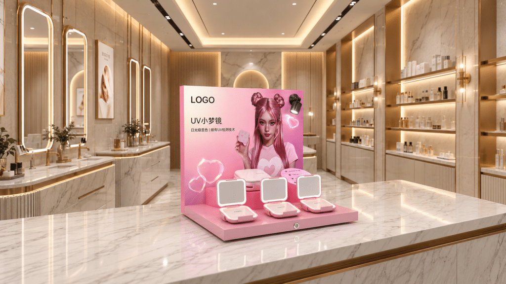 Cosmetic Display Racks