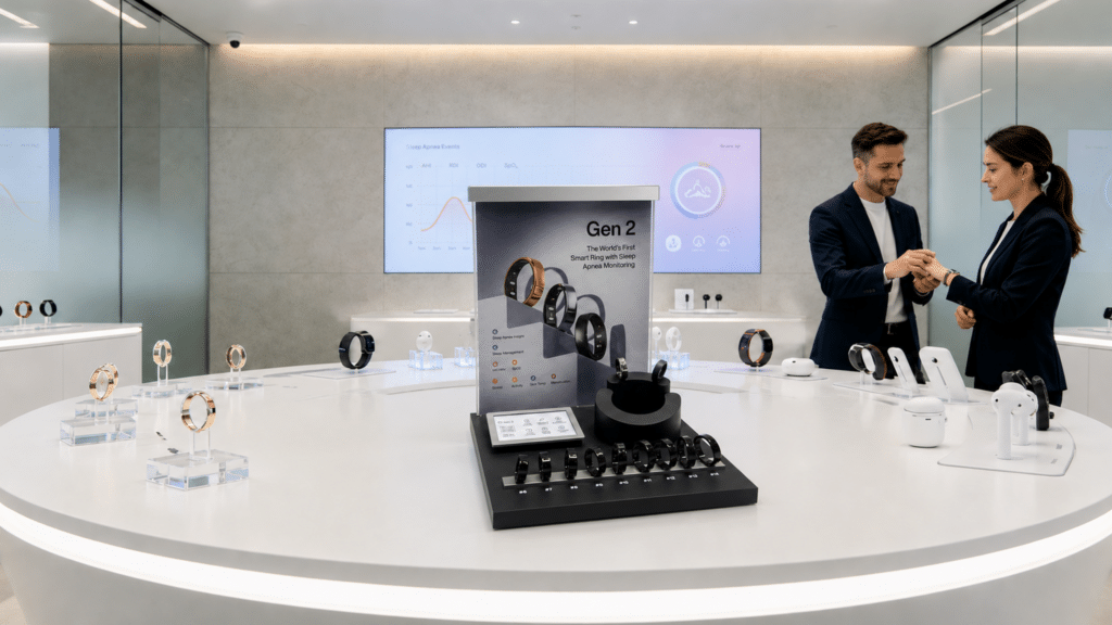 Smart Ring Display Racks