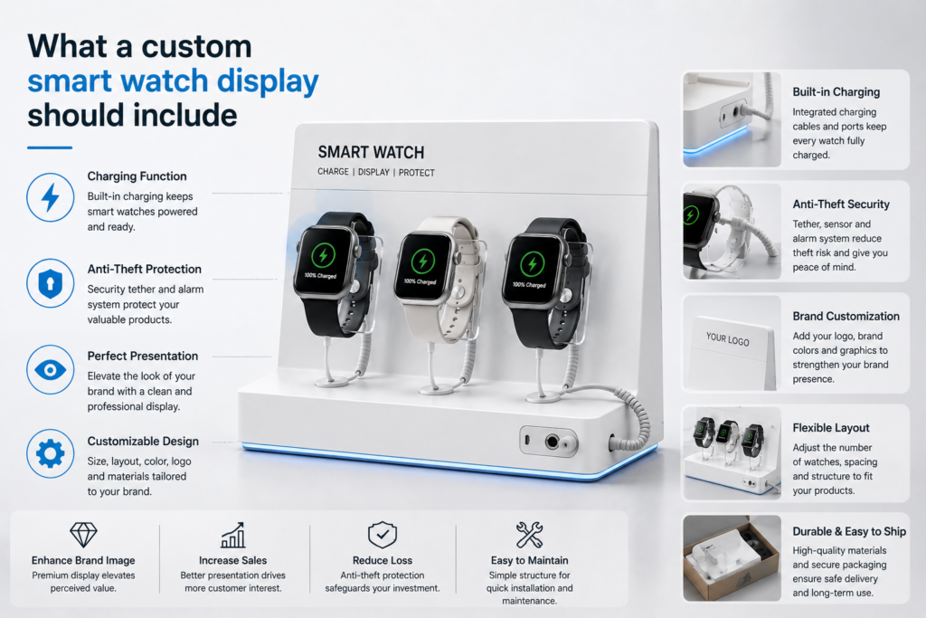 What A Custom Smart Watch Display Should Include