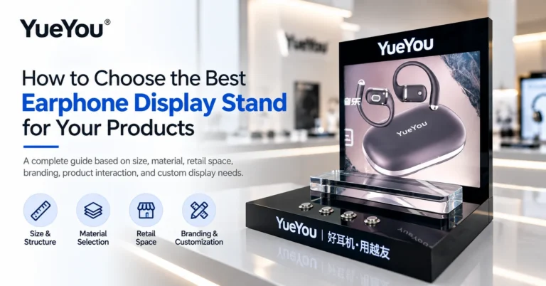 Earphone display stand buying guide by YueYou