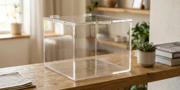Acrylic Cosmetic Display Rack Countertop