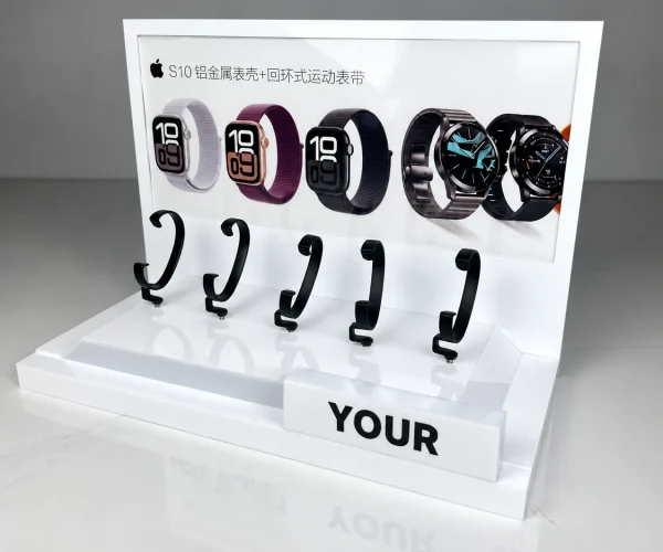Custom Acrylic Watch Display Stand with YOUR Logo